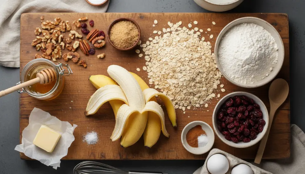 Banana Oatmeal Bars 1