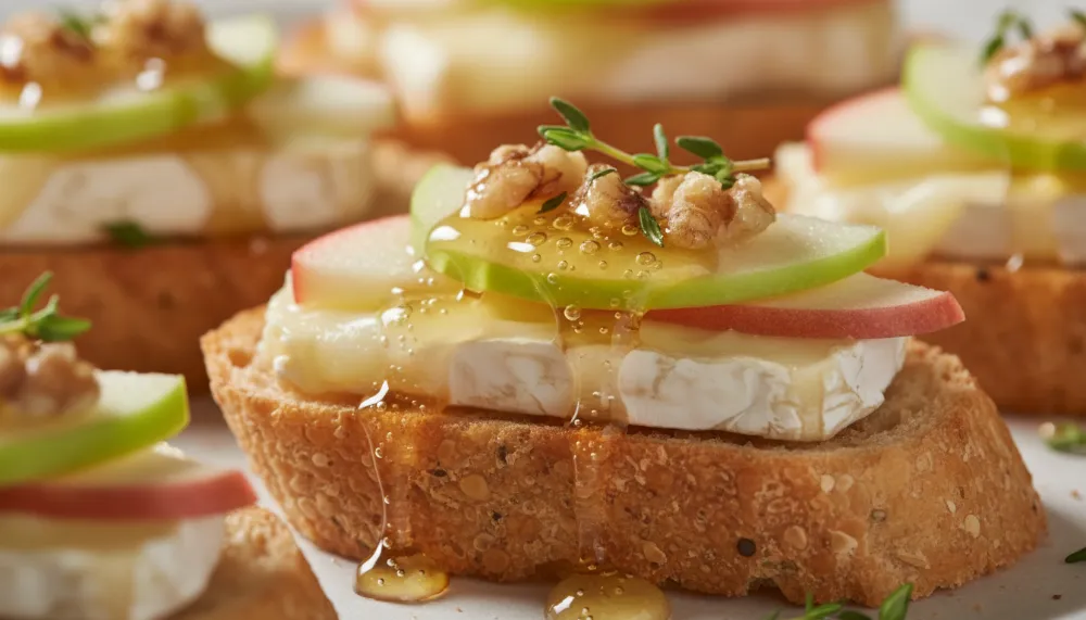 Brie and Apple Crostini with Honey: The Ultimate Sophisticated Appetizer Guide 3 Brie and Apple Crostini with Honey 2