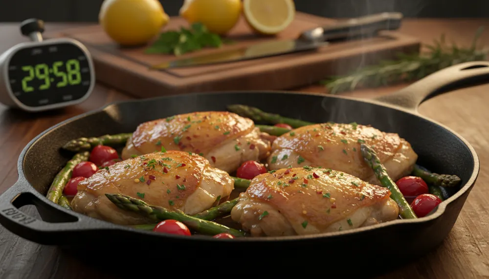 Home 5 Chicken Thigh Recipes Under 30 Minutes 0