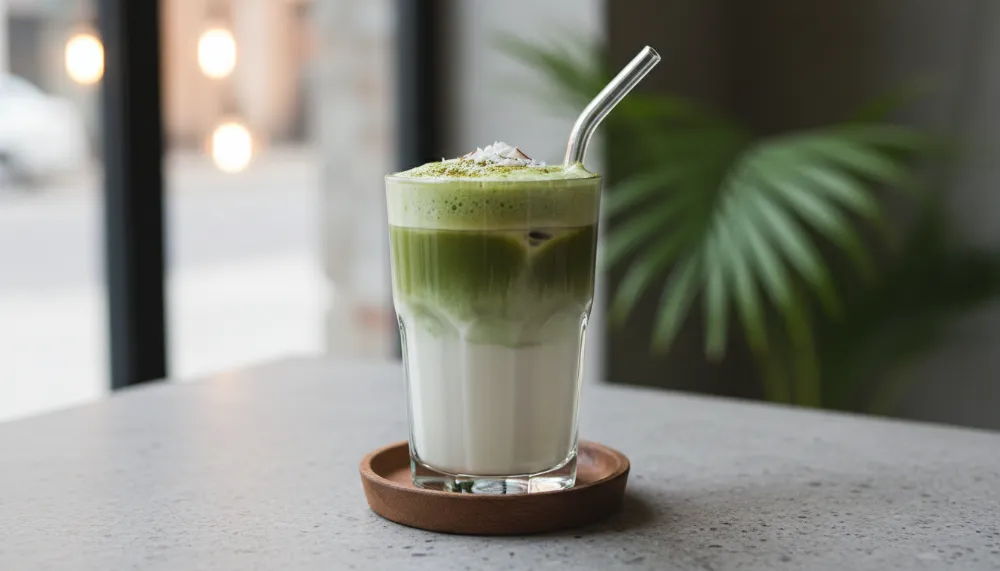 Coconut Matcha Latte 0