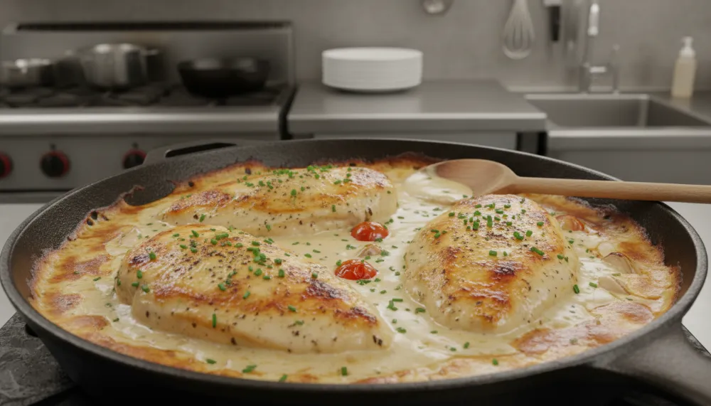 Creamy Baked Chicken Breasts Recipe 0