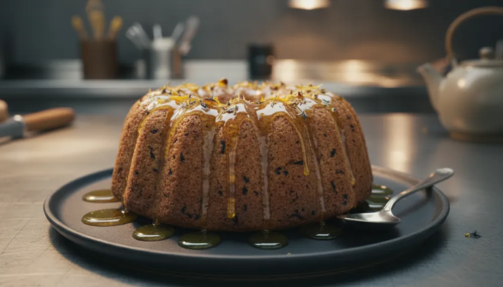 Home 3 Earl Grey Tea Cake with Honey Glaze 0