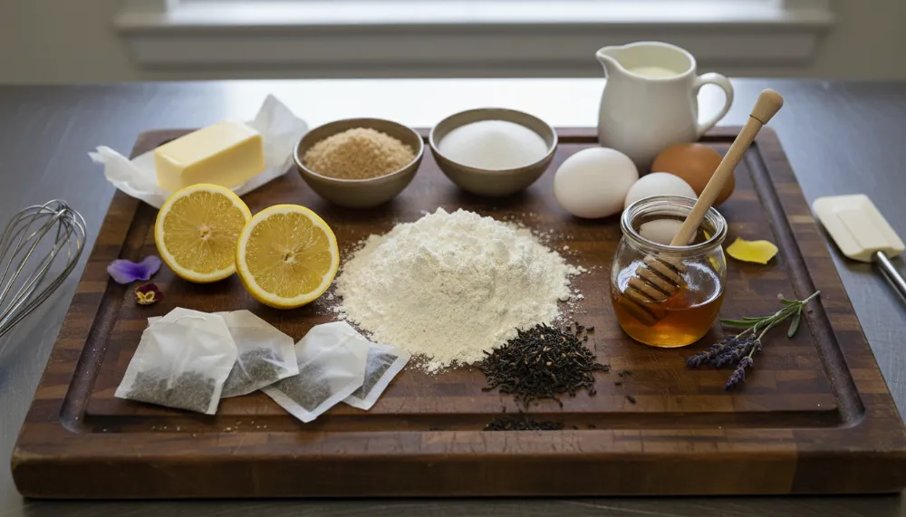 Earl Grey Tea Cake with Honey Glaze 1