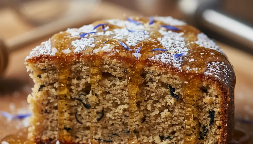 Earl Grey Tea Cake with Honey Glaze 2