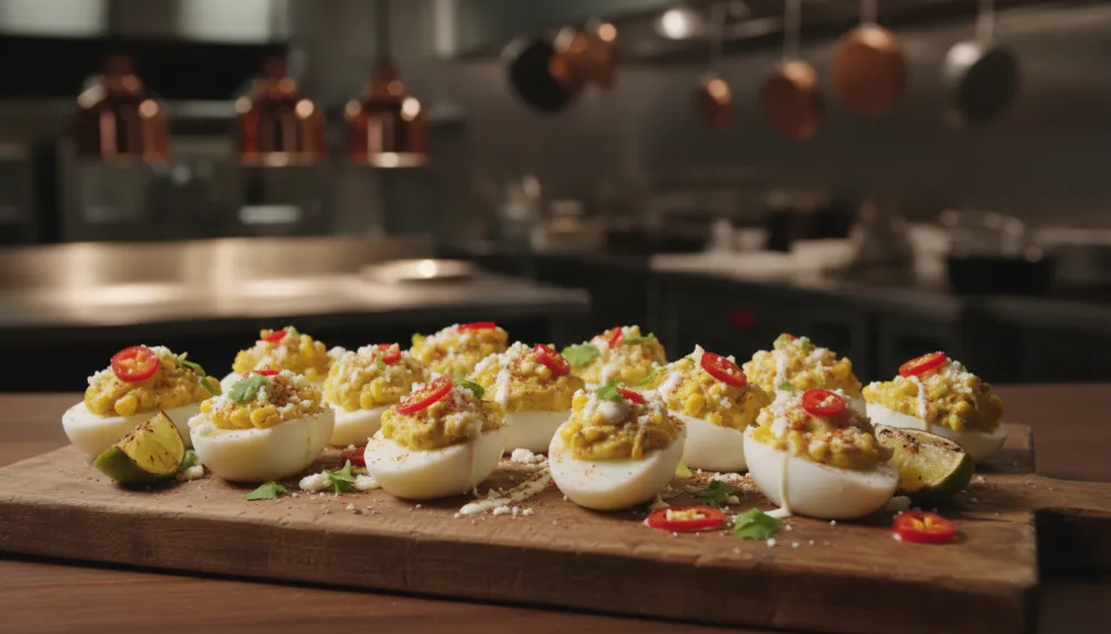 Home 2 Elote Deviled Eggs 0