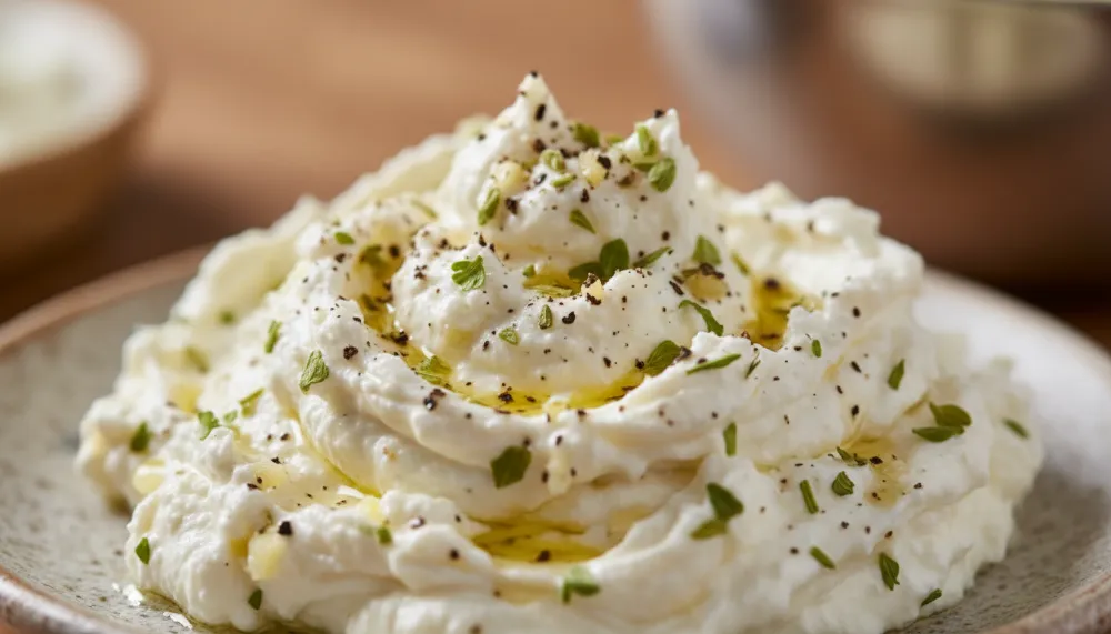 Garlic Herb Whipped Feta 2