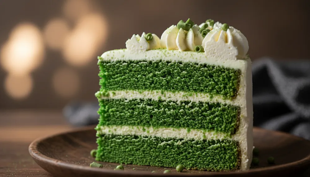 Green Velvet Cake 2