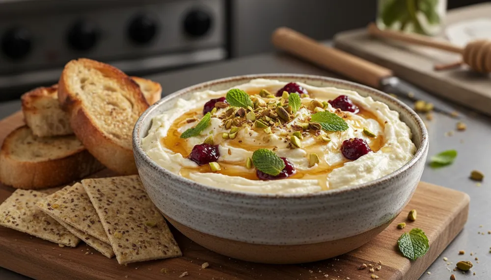 Honey Whipped Feta Dip 0