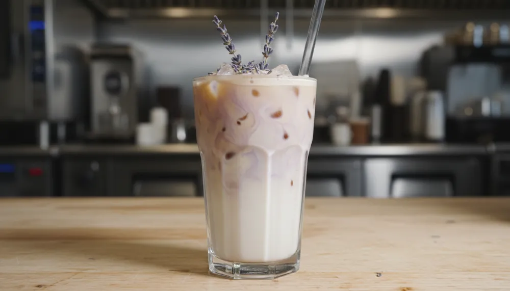 Iced Lavender Latte Starbucks Copycat 0