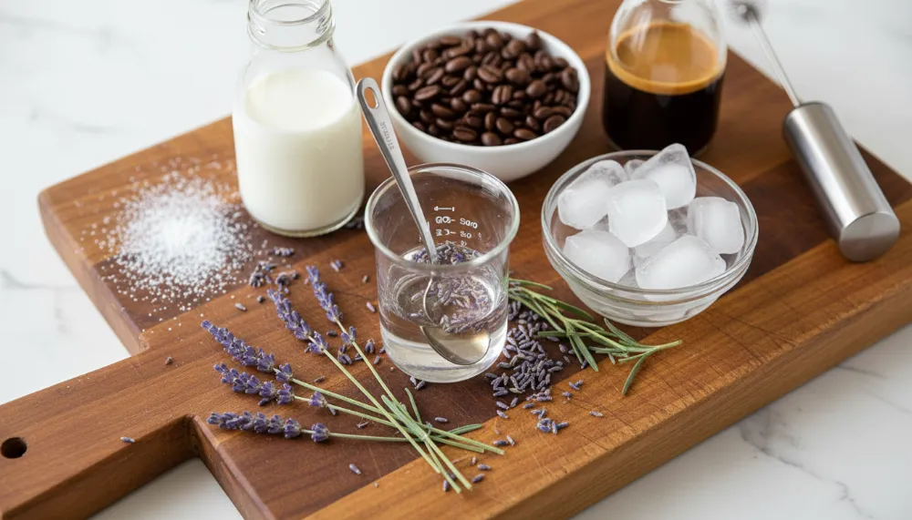 The Ultimate Iced Lavender Latte (Starbucks Copycat) Recipe: A Masterclass in Botanical Brewing 2 Iced Lavender Latte Starbucks Copycat 1