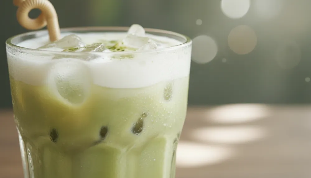 Iced Matcha Latte 2