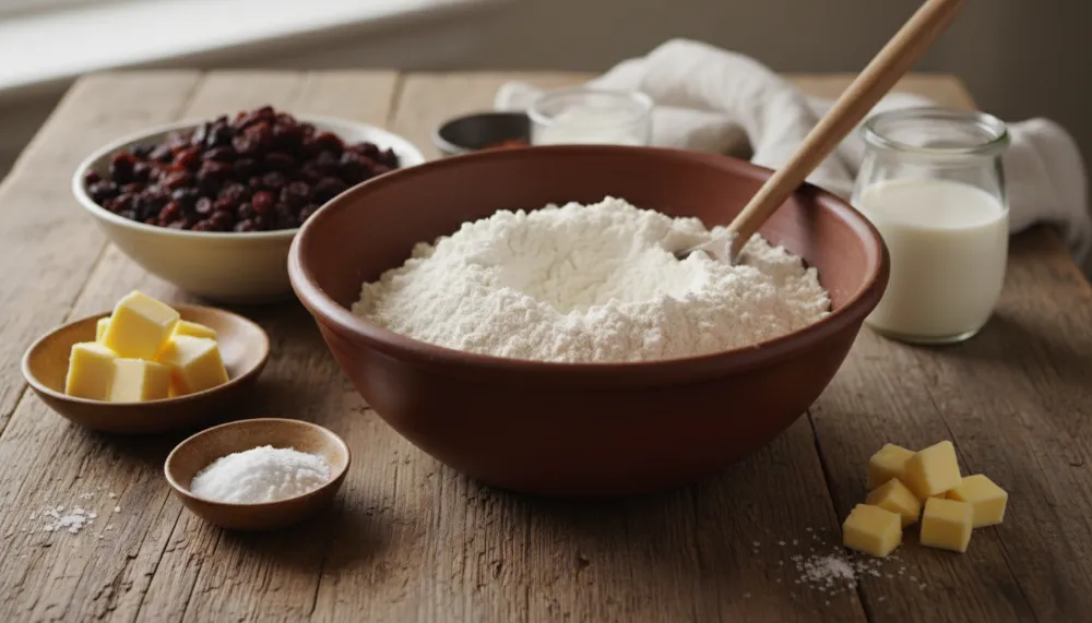 Irish Soda Bread with Raisins 1