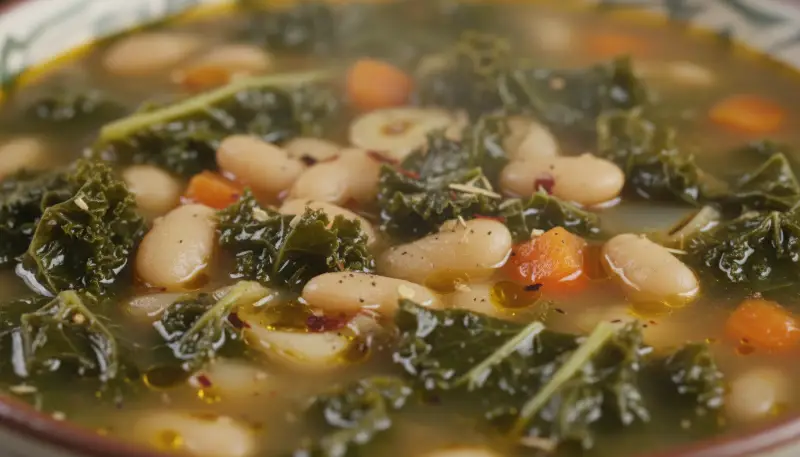 Kale and White Bean Soup 2
