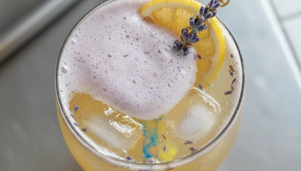 Lavender Lemonade Mocktail 2