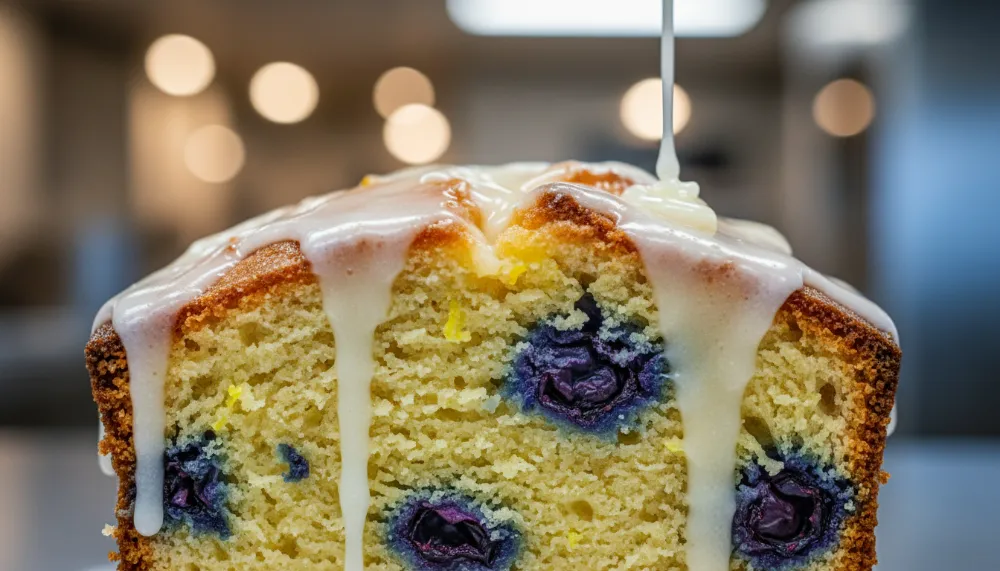 The Best Lemon Blueberry Loaf Cake with Lemon Glaze (Moist & Bakery Style) 3 Lemon Blueberry Loaf Cake with Lemon Glaze 2