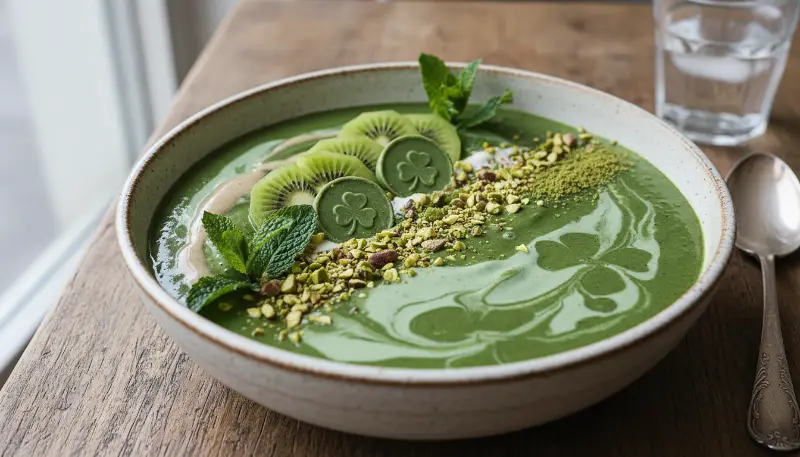 Matcha Shamrock Smoothie Bowl 0
