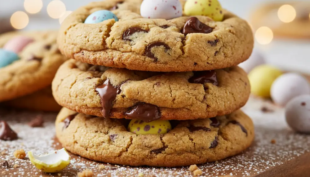 Mini Egg Chocolate Chip Cookies 2