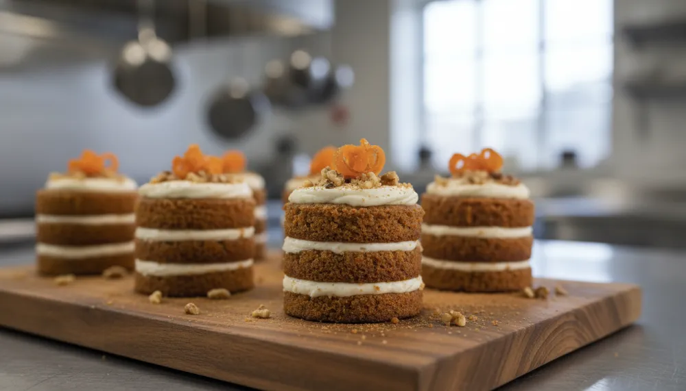 Mini Layer Carrot Cakes 0