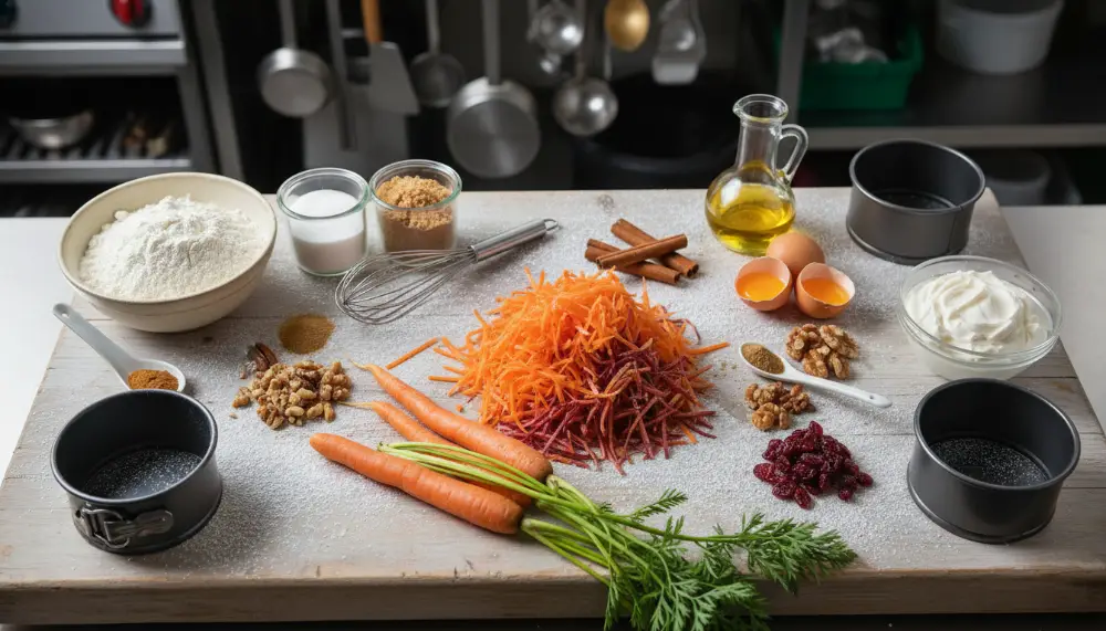 Mini Layer Carrot Cakes 1