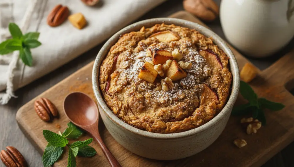 Home 5 Oatmeal Apple Breakfast Bake CookTune 0