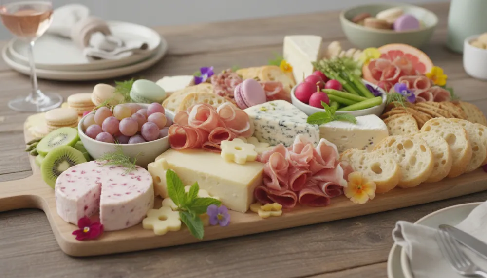 Pastel Spring Brunch Charcuterie 1