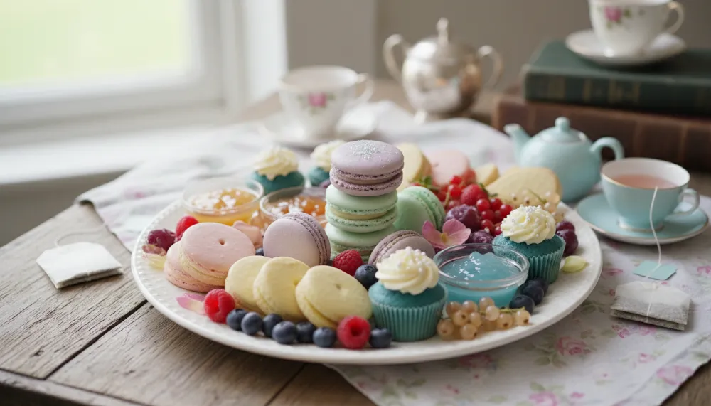 Pastel Tea Party Platter 1
