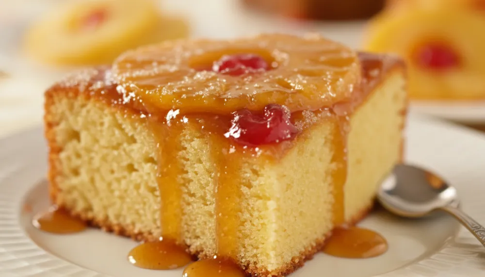 Pineapple Upside Down Cake 2