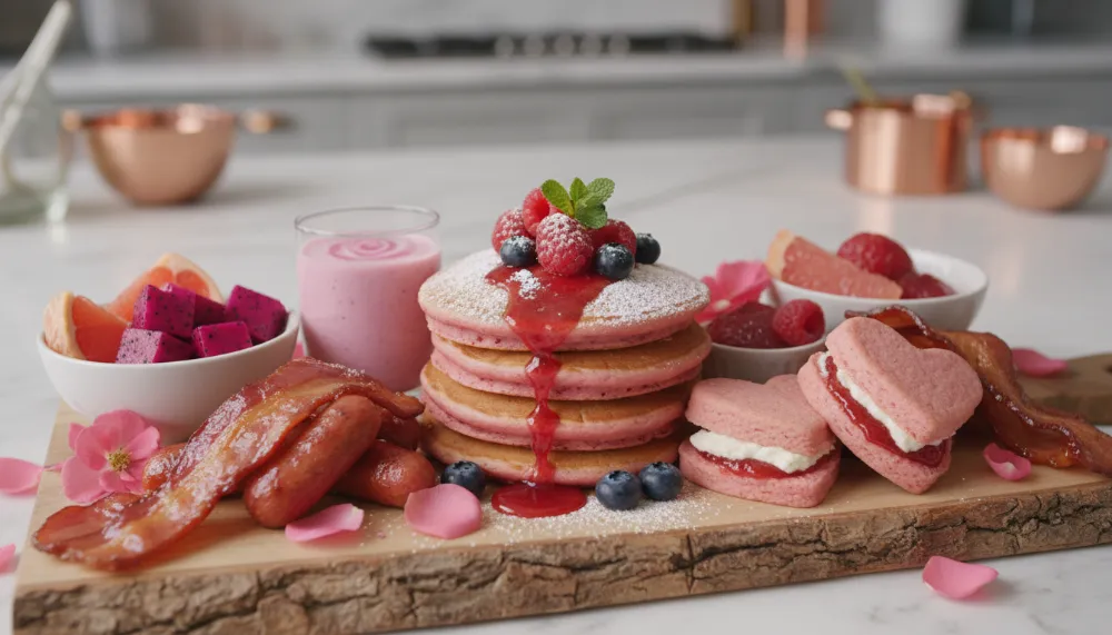 Home 6 Pink Pancake Breakfast Board 0