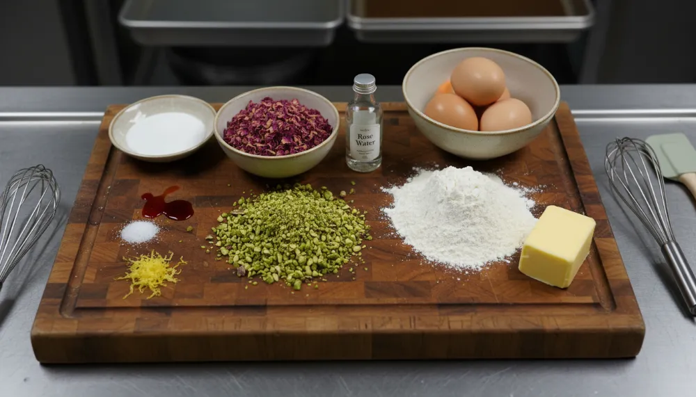 The Ultimate Pistachio Rose Water Cake: A Journey of Flavor and Tradition 2 Pistachio Rose Water Cake 1