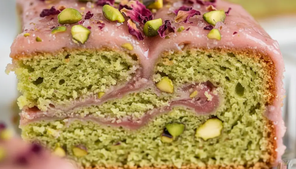 The Ultimate Pistachio Rose Water Cake: A Journey of Flavor and Tradition 3 Pistachio Rose Water Cake 2