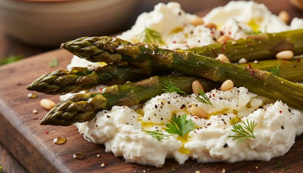 Roasted Asparagus Whipped Feta 2