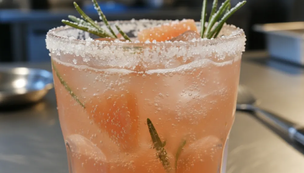 Rosemary Grapefruit Fizz 2