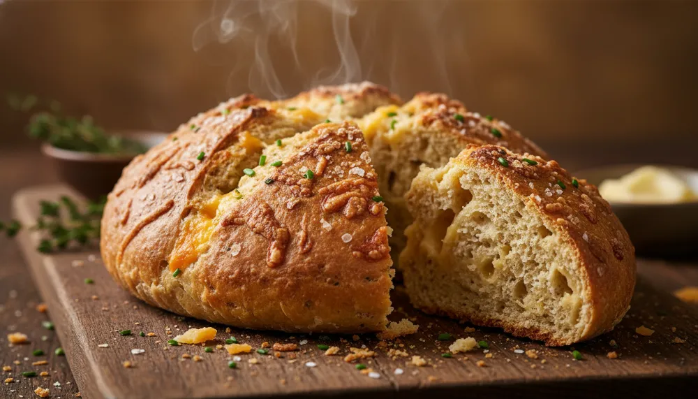 Savory Cheddar Irish Soda Bread 2