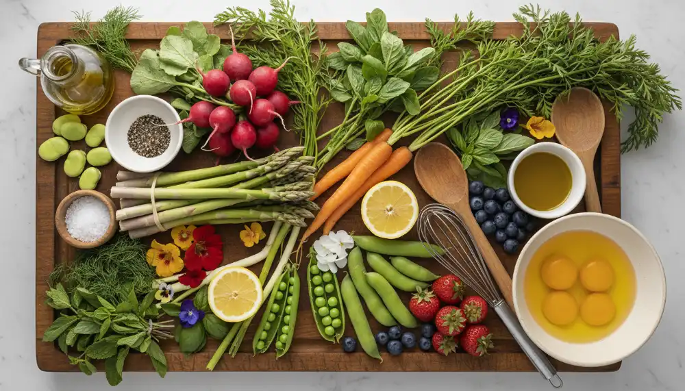 Seasonal Spring Produce Guide and Recipe Ideas 1