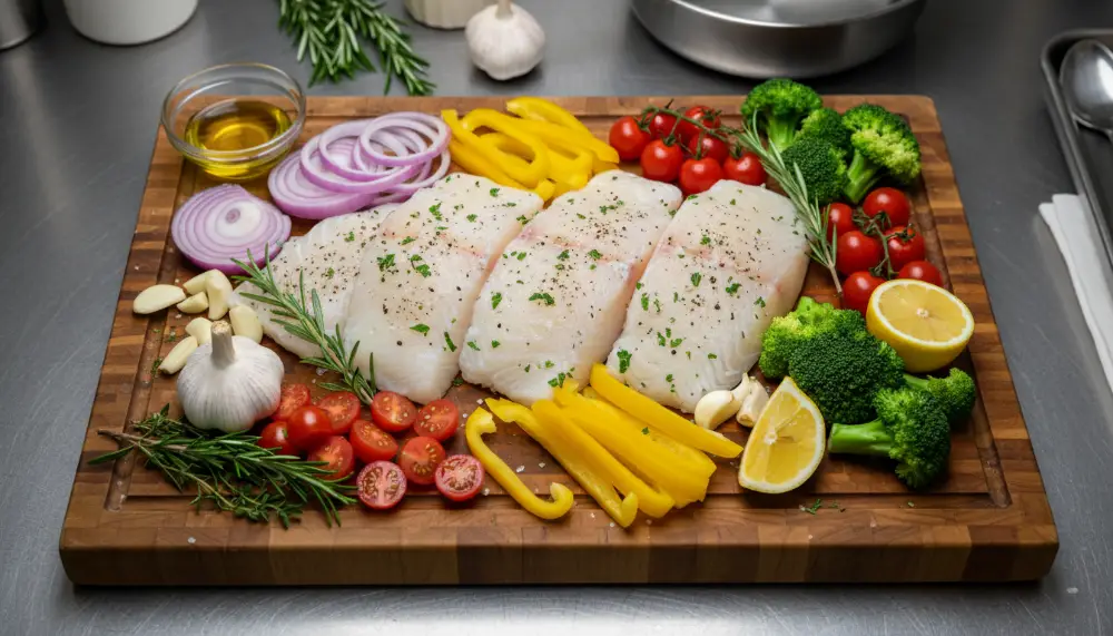 Sheet Pan Baked Cod 1