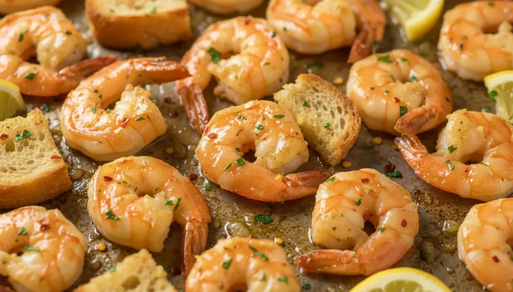Easy Sheet Pan Shrimp Scampi: The Ultimate One-Tray Gourmet Dinner 3 Sheet Pan Shrimp Scampi 2