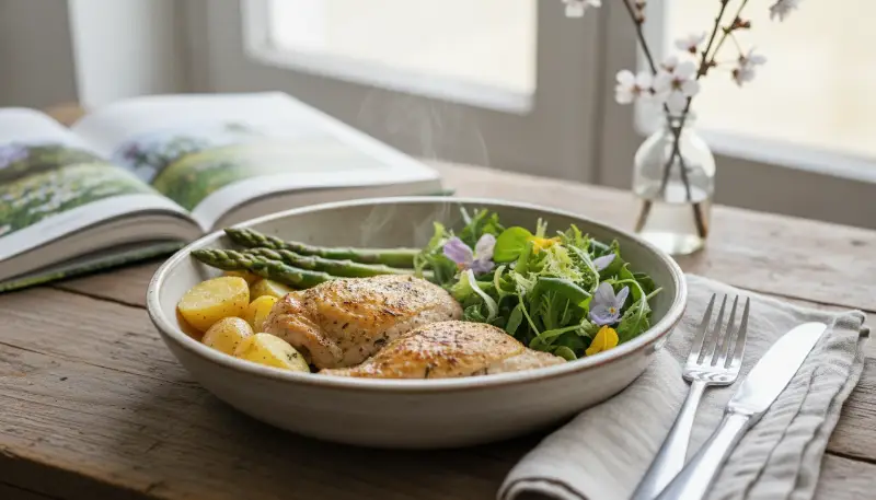 Simple Spring Dinners 10 Light Meals for Warmer Evenings 1