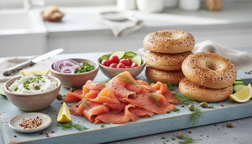 The Ultimate Smoked Salmon Bagel Platter: A Professional Hosting Guide 2 Smoked Salmon Bagel Platter 1