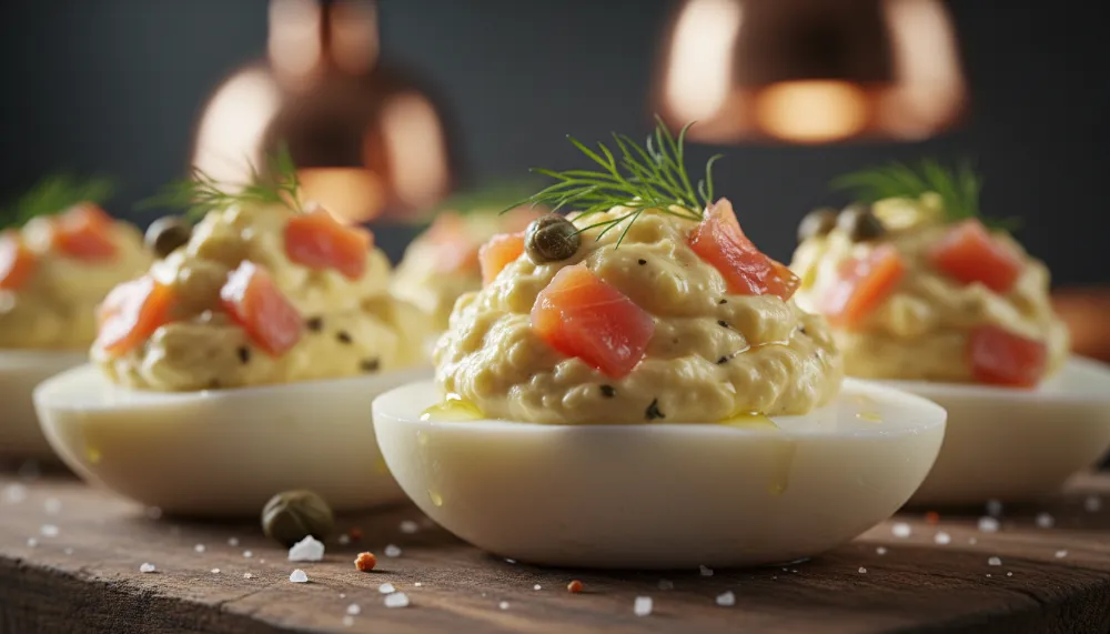 The Ultimate Smoked Salmon Deviled Eggs: A Gourmet Guide to High-Protein Elegance 3 Smoked Salmon Deviled Eggs 2