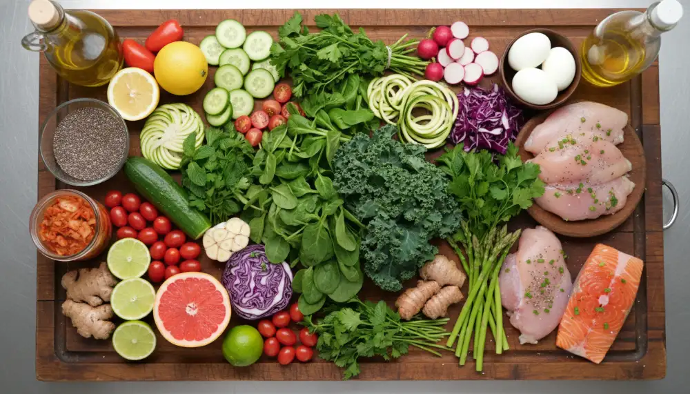 Spring Gut Health Meal Plan 7 Day Anti Bloat Recipes 1