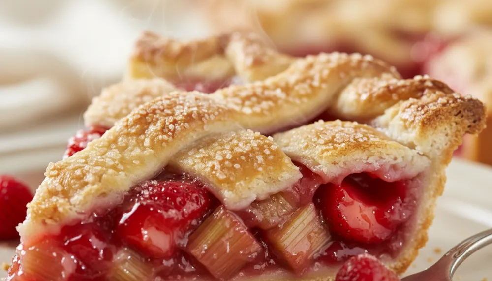 Strawberry Rhubarb Pie 2
