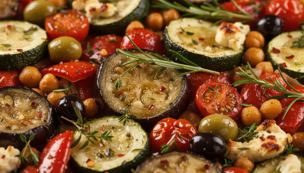 Vegetarian Mediterranean Sheet Pan 2