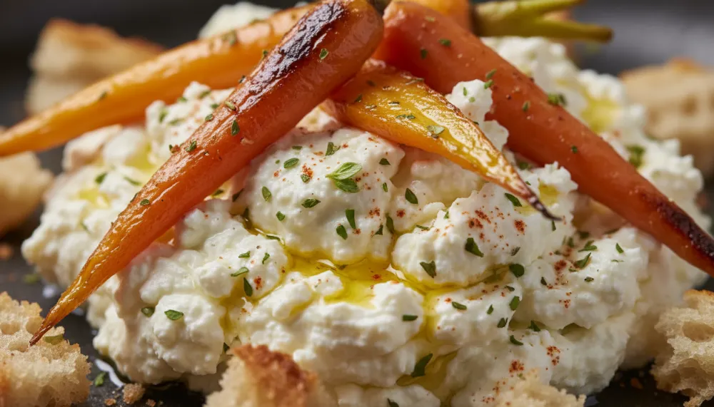 The Ultimate Whipped Feta with Roasted Carrots: A Masterclass in Mediterranean Flavor 2 Whipped Feta with Roasted Carrots 2