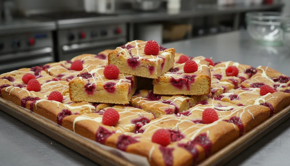 Home 6 White Chocolate Raspberry Blondies 0