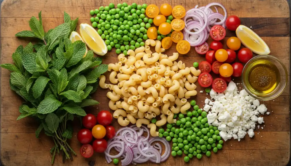 The Ultimate Pea and Mint Pasta Salad: A Masterclass in Seasonal Flavor 1 pea and mint pasta salad 1