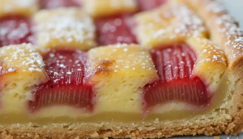 The Ultimate Guide to the Perfect Rhubarb Tart with Custard 3 rhubarb tart with custard 2