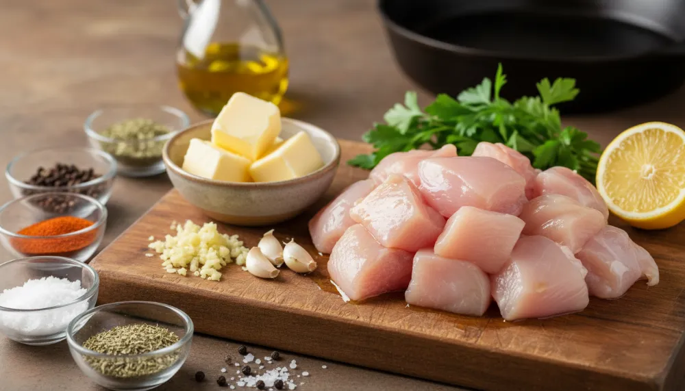 15 Minute Garlic Butter Chicken Bites For Quick Flavor 1