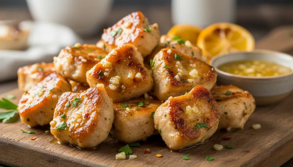 15 Minute Garlic Butter Chicken Bites For Quick Flavor 2