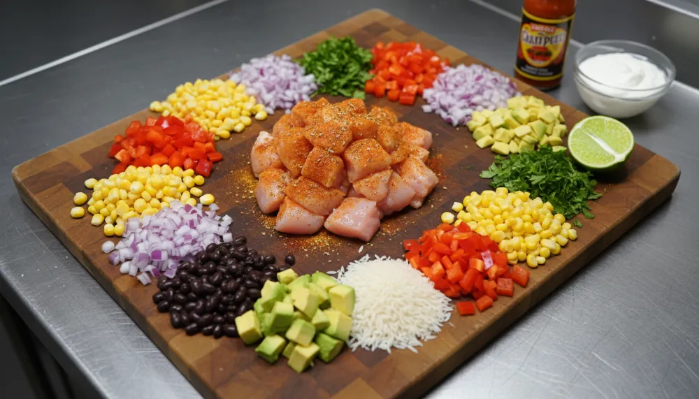 30 Minute Chicken Burrito Skillet 1