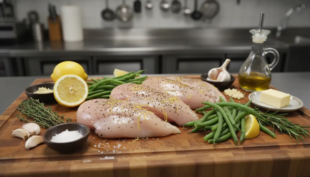 30 Minute Lemon Pepper Chicken and Green Beans 1
